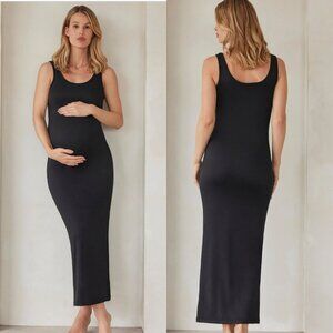 Elegant Black Midi Dress